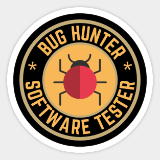 Bug Hunter Software Tester Sticker